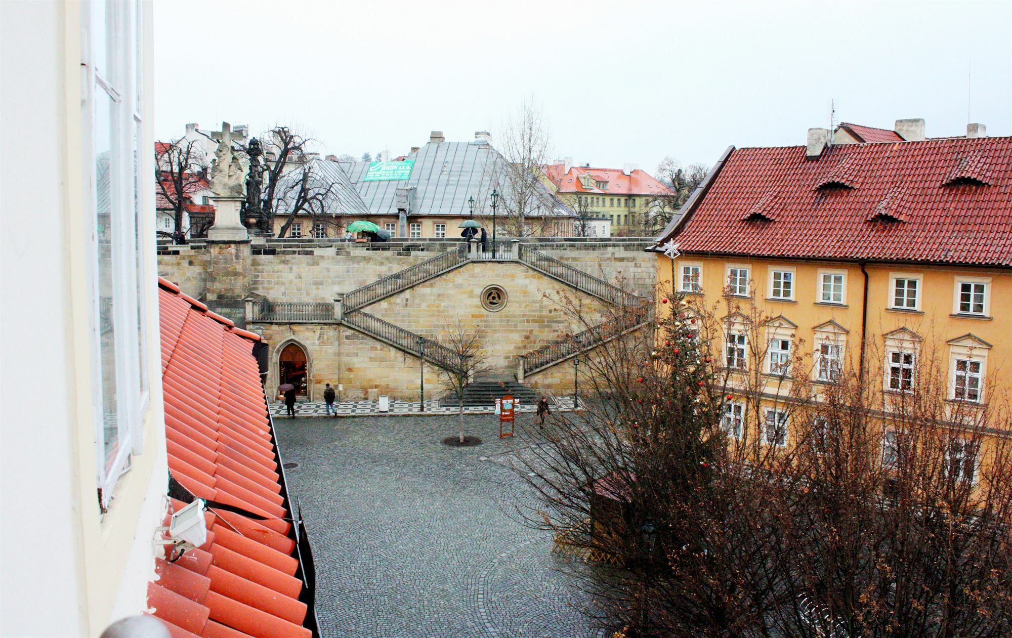 At The Golden Scissors Hotel Prague